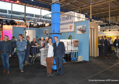 Woensdag was de drukste beursdag, zoals ook hier bij De Hoog Techniek.